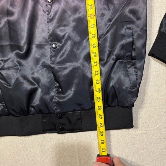 Street Fighter X Nerds Shoryuken Bomber Jacket Men’s Jacket Size Medium Vintage - Picture 4 of 5